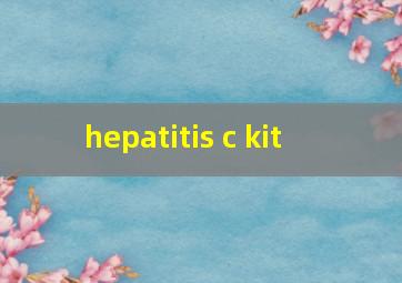  hepatitis c kit
